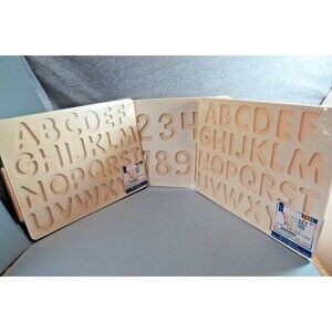 Horizon Developmental Toys Kindergarten Trace Alphabet & Numbers Teacher's Lot